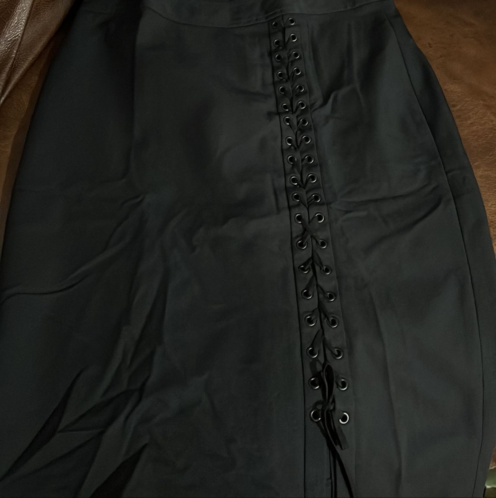 Gorgeous vintage Black Express corset Pencil skirt